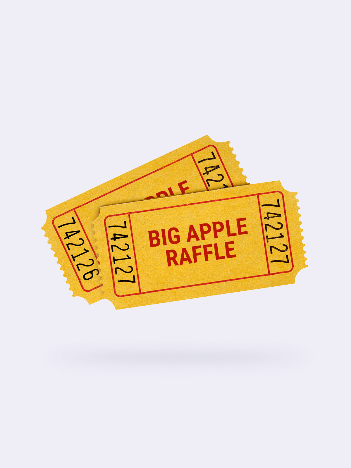 Big Apple Raffle Ticket